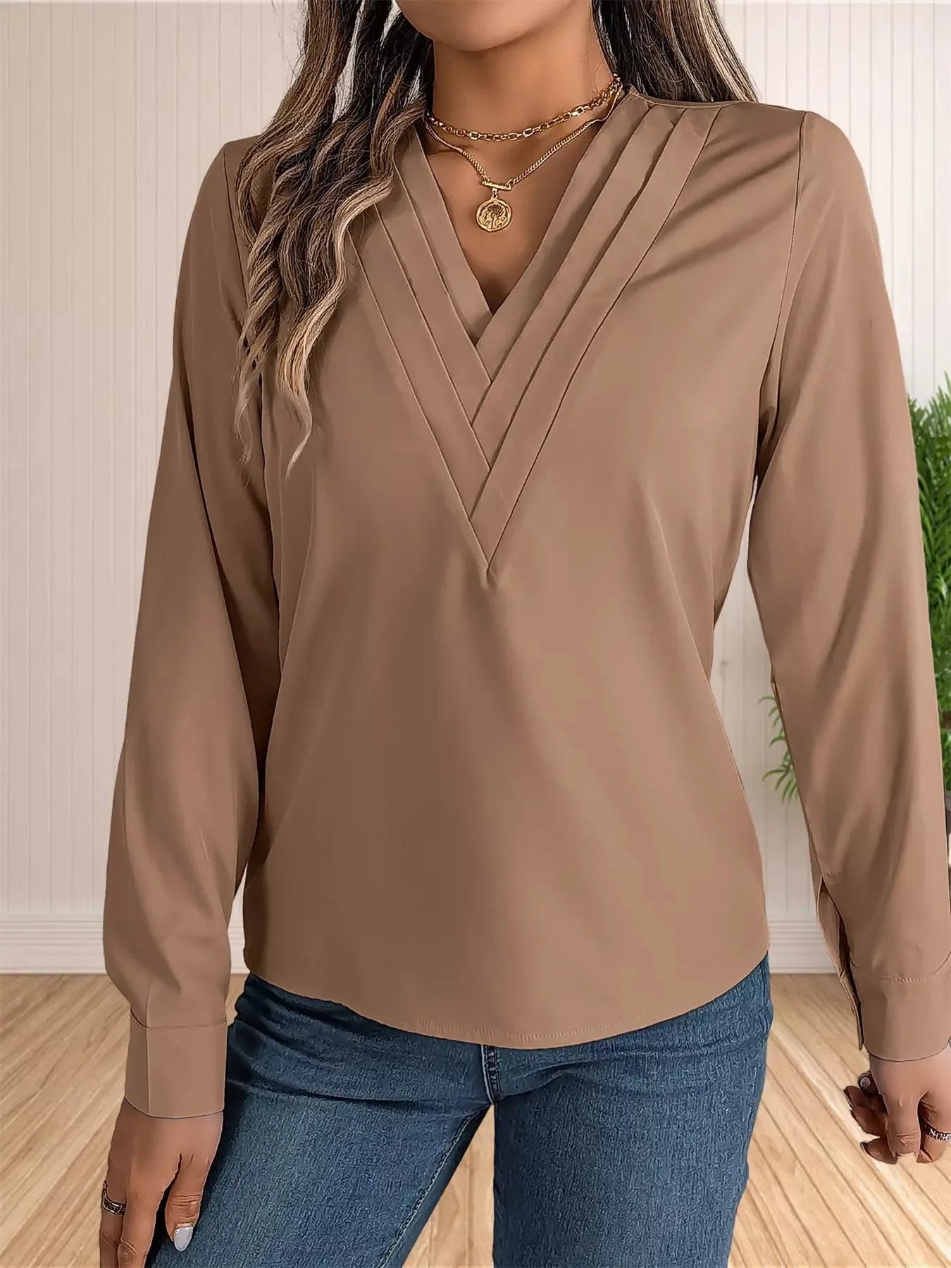 Blusa-Manga-Longa-Feminina-Social-Bege-4