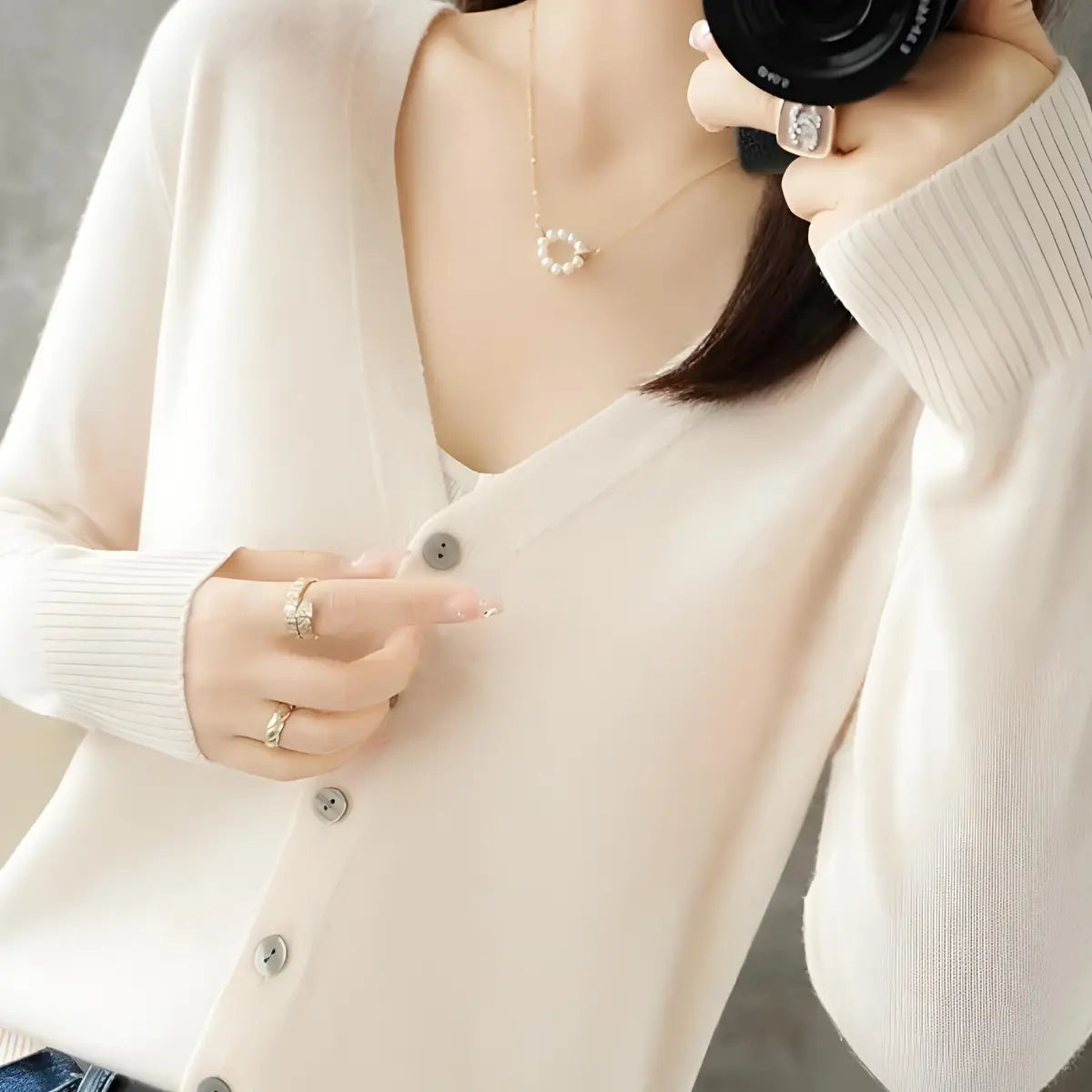 Cardigan-Elegance-Supreme-Beige-Doux-3