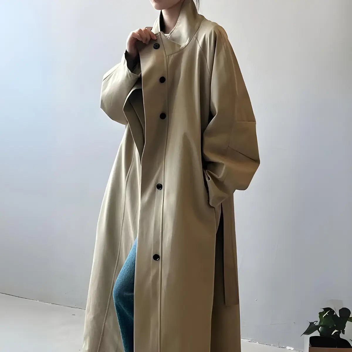 Trench-Coat-Feminino-Charme-Imperial-Longo-Caqui-4
