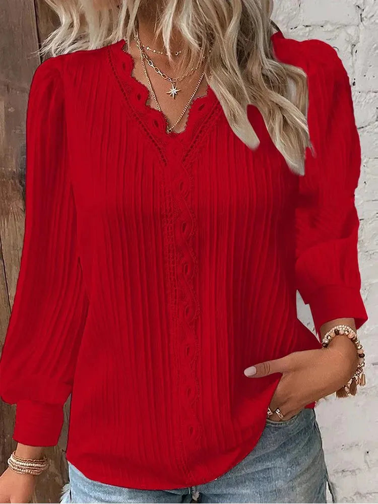 blusa-manga-longa-feminina-vermelha-com-detalhes-em-renda