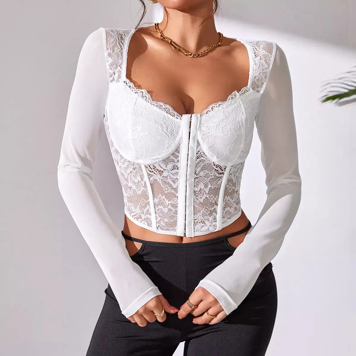 Blusas de Manga Longa