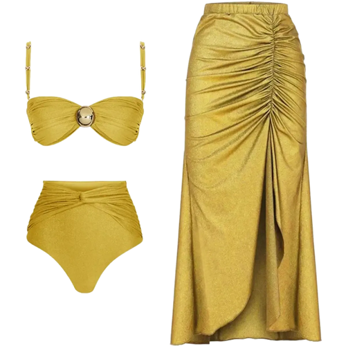 Biquini-Feminino-Aurum-Elegante-com-Saia-Dourado-Lux