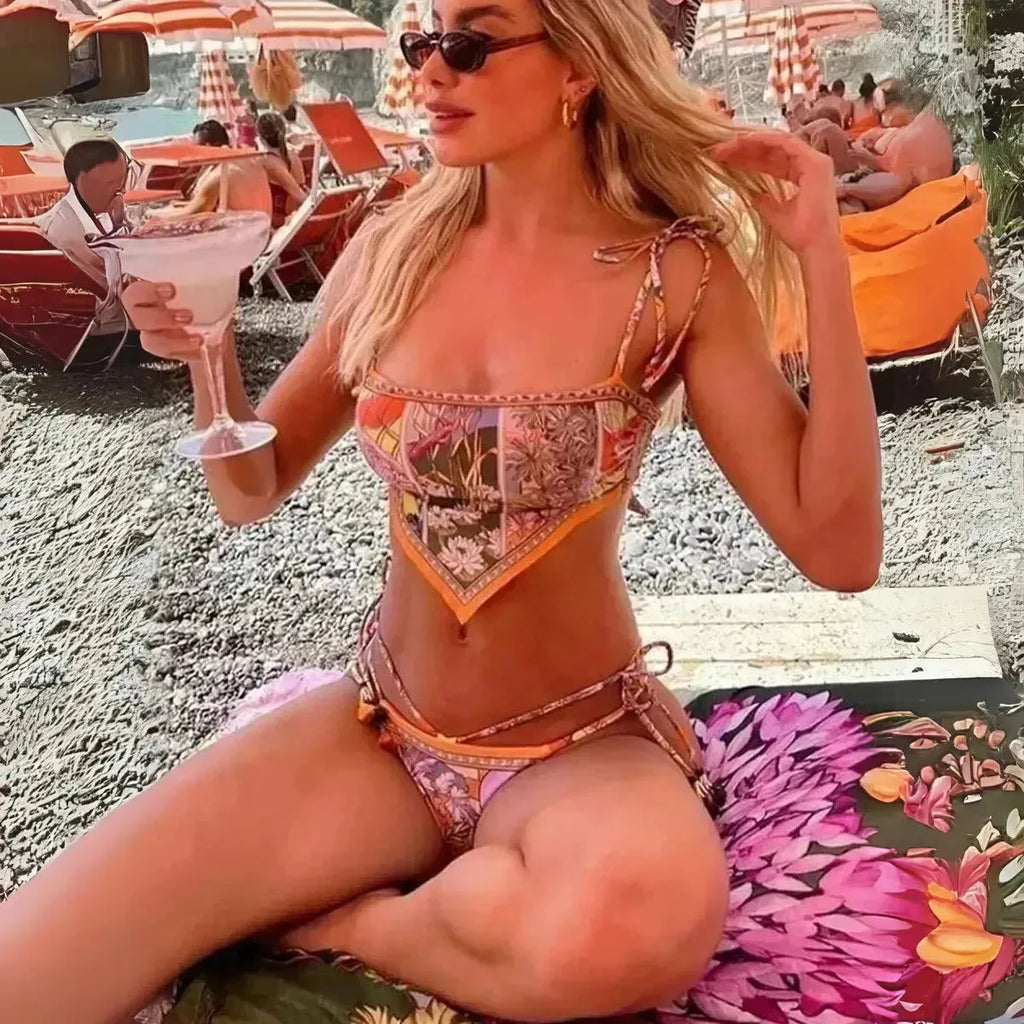 Biquini-Feminino-Belle-Epoque-Floral-Laranja-Elegante-6