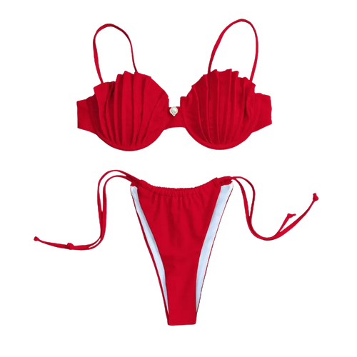 Biquini-Feminino-Eclat-vermelho-com-Pad-e-Fio-Dental