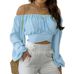 Blusa-Manga-Longa-Feminina-Basica-Azul-Celeste-Ombro-a-Ombro