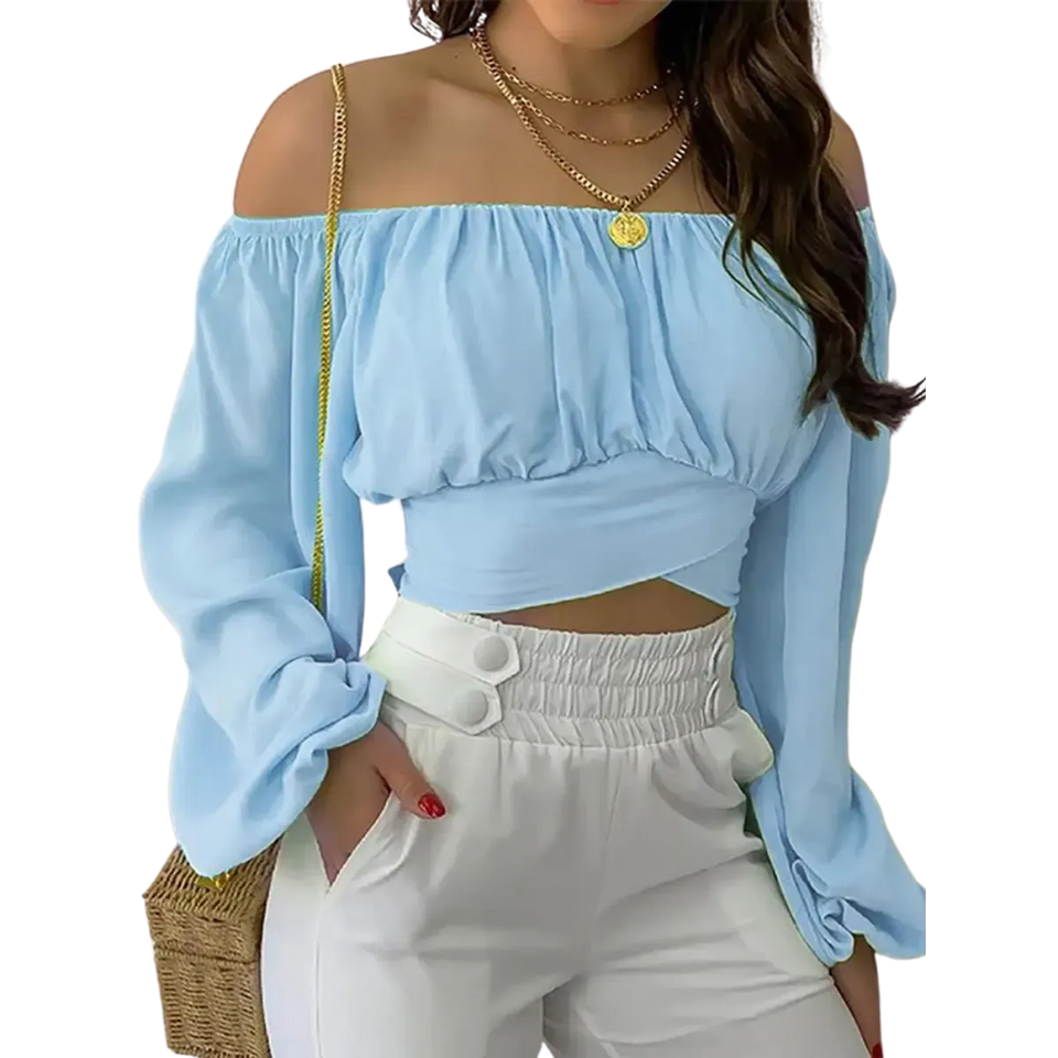 Blusa-Manga-Longa-Feminina-Basica-Azul-Celeste-Ombro-a-Ombro