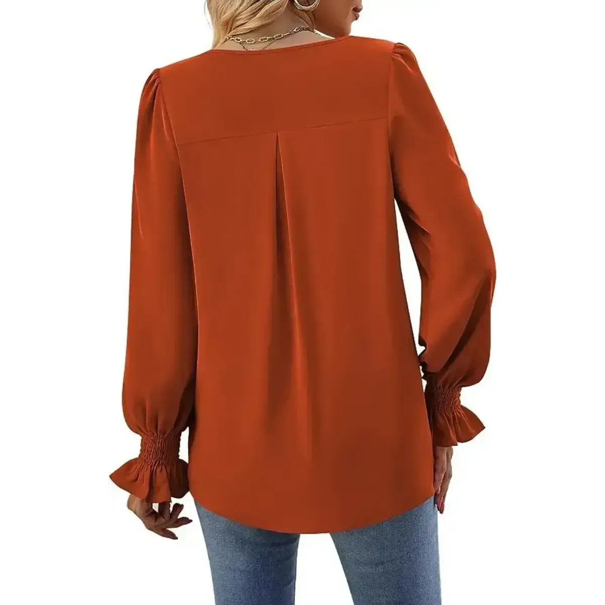 Blusa-Manga-Longa-Feminina-Basica-Marrom-2