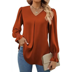 Blusa-Manga-Longa-Feminina-Basica-Marrom