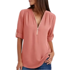 Blusa-Manga-Longa-Feminina-Bege-com-Ziper