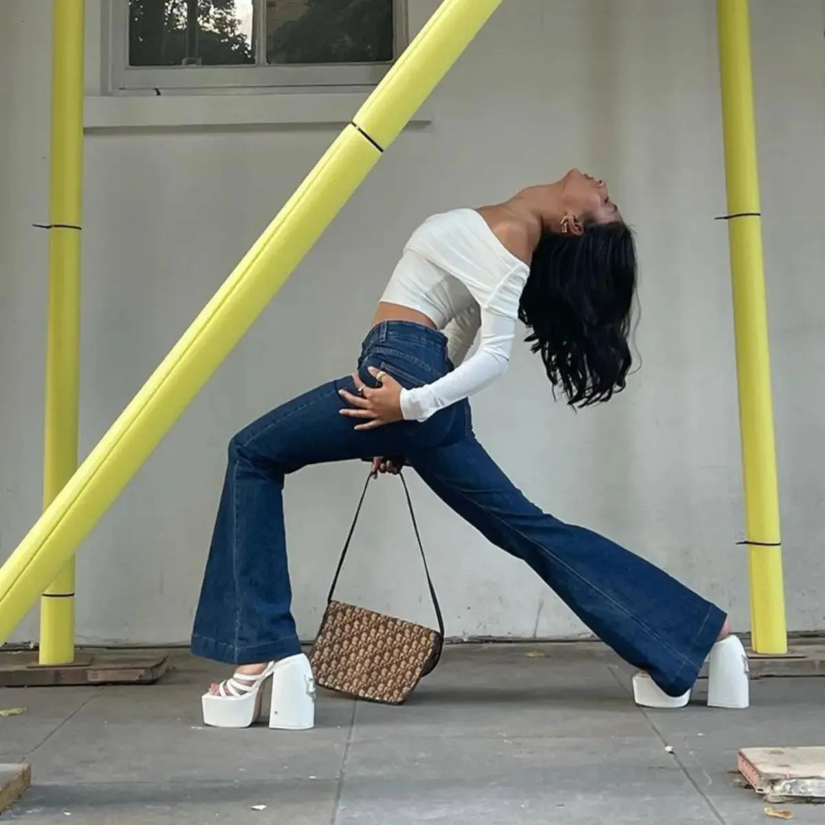 Blusa-Manga-Longa-Feminina-Off-Shoulder-Casual-Branca-8