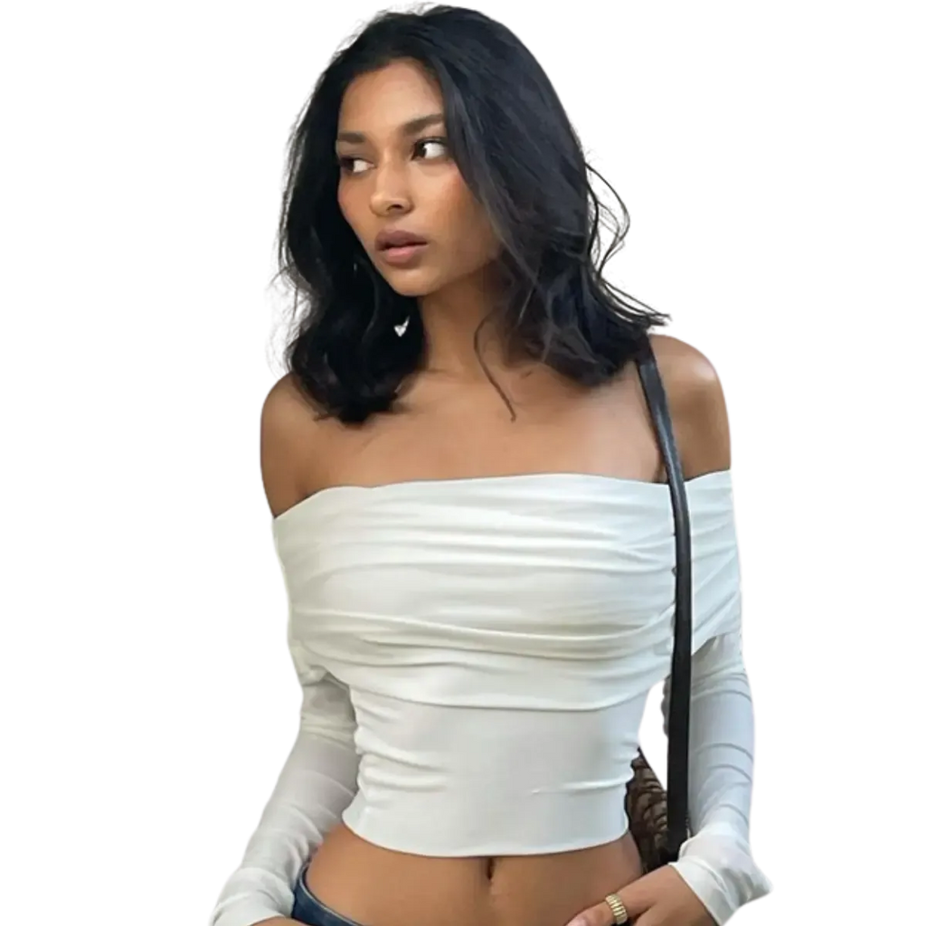 Blusa-Manga-Longa-Feminina-Off-Shoulder-Casual-Branca-8