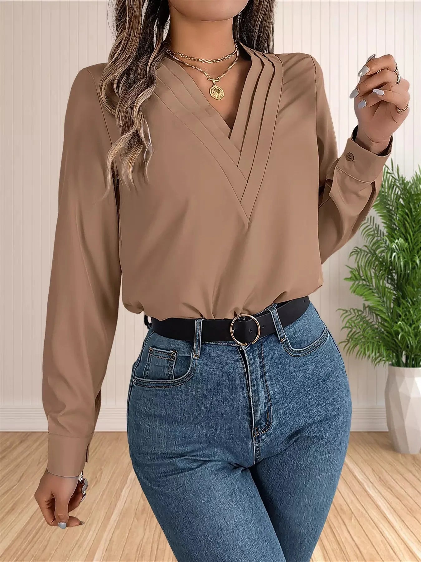 Blusa-Manga-Longa-Feminina-Social-Bege-6