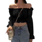 Blusa-Manga-Longa-Feminina-Social-Preta-Elegance