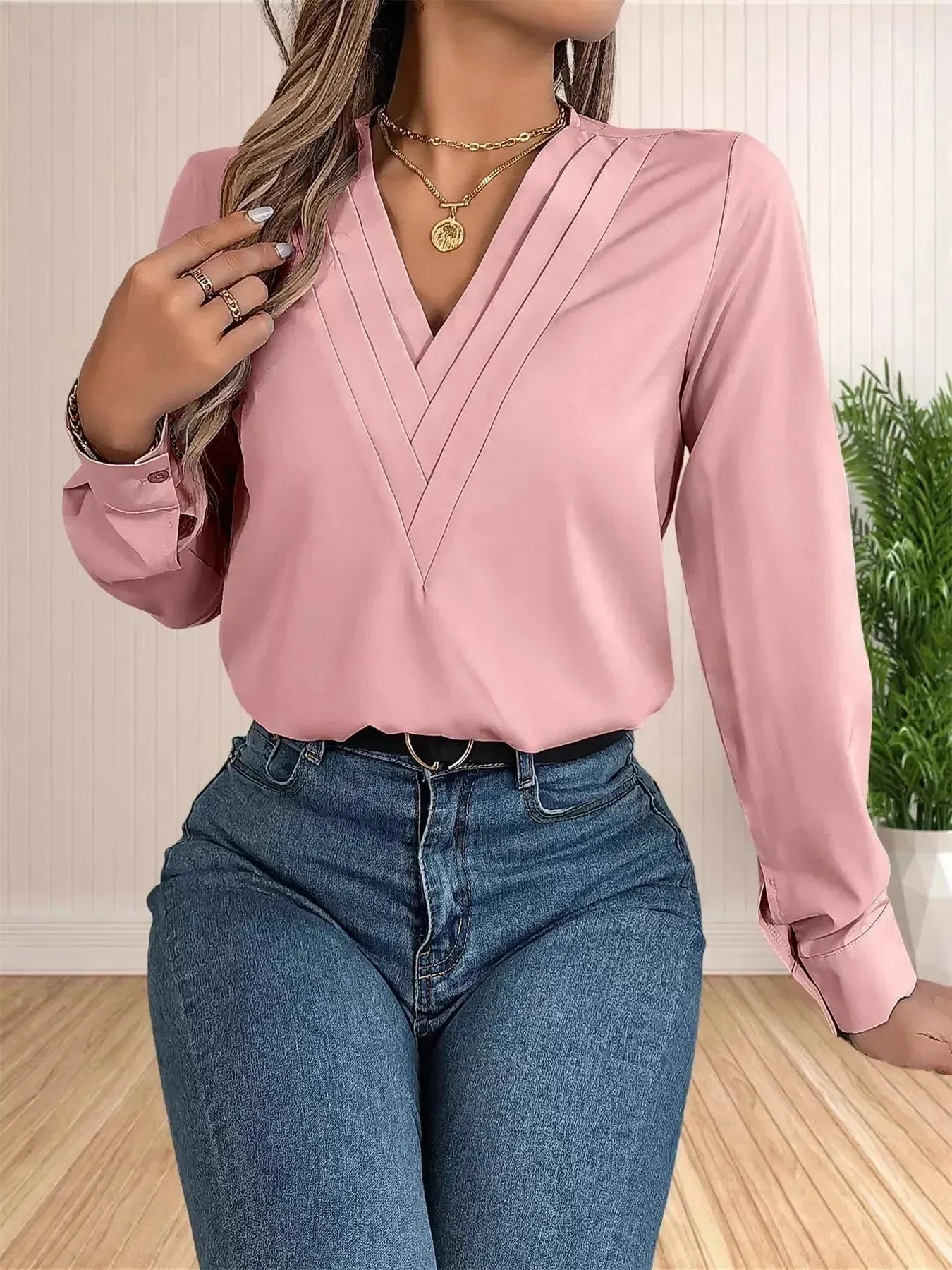 Blusa-Manga-Longa-Feminina-Social-rosa-11