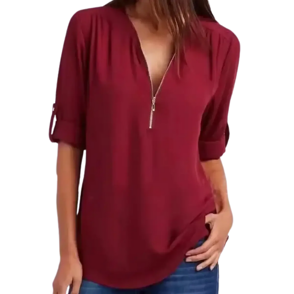 Blusa-Manga-Longa-Feminina-Vinho-com-Ziper-2