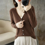 Cardigan-Elegance-Supreme-Brun-Elegant-2