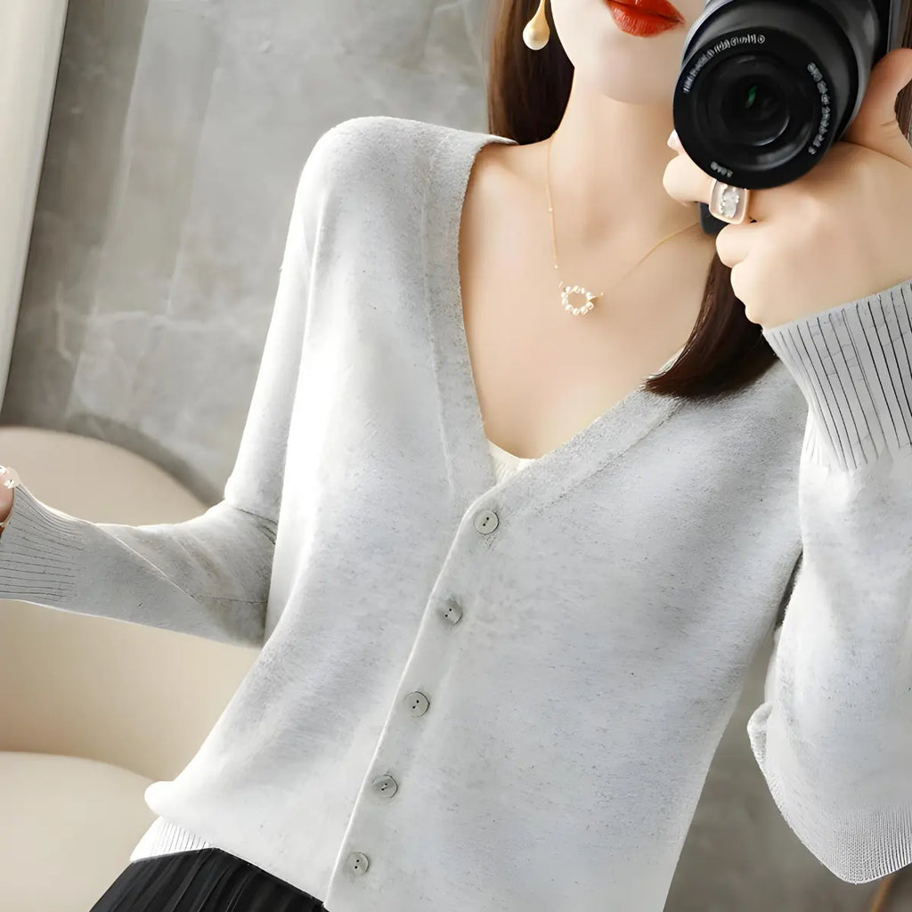 Cardigan-Elegance-Supreme-Gris-Perle-2