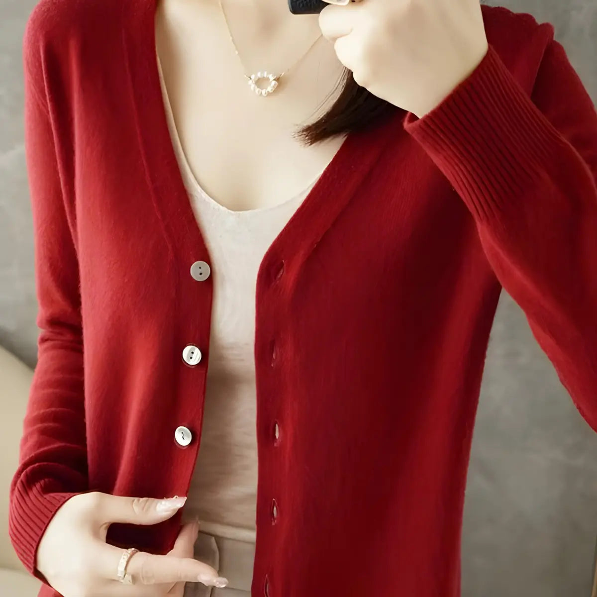 Cardigan-Elegance-Supreme-Rouge-Bordeaux-3