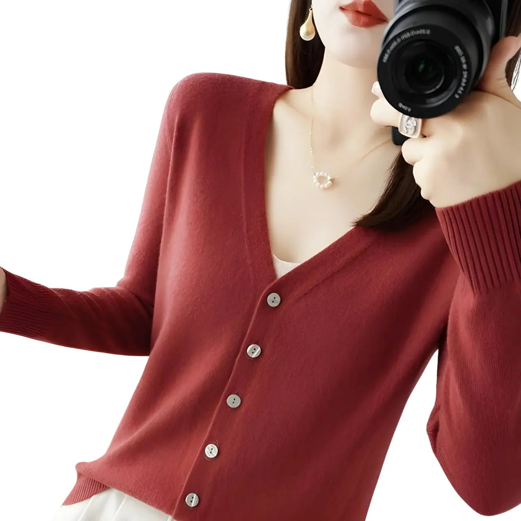 Cardigan-Elegance-Supreme-Rouge-Marsala