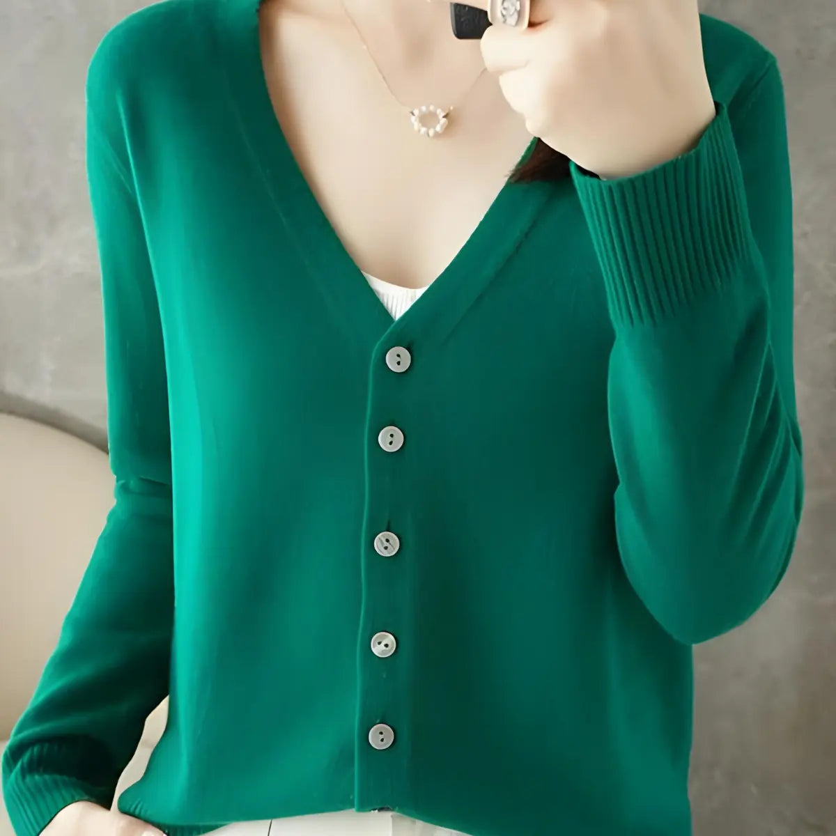 Cardigan-Elegance-Supreme-Vert-Elegant-3