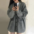 Cardigan-Feminino-Charme-Intemporel-Gris-Satine-2