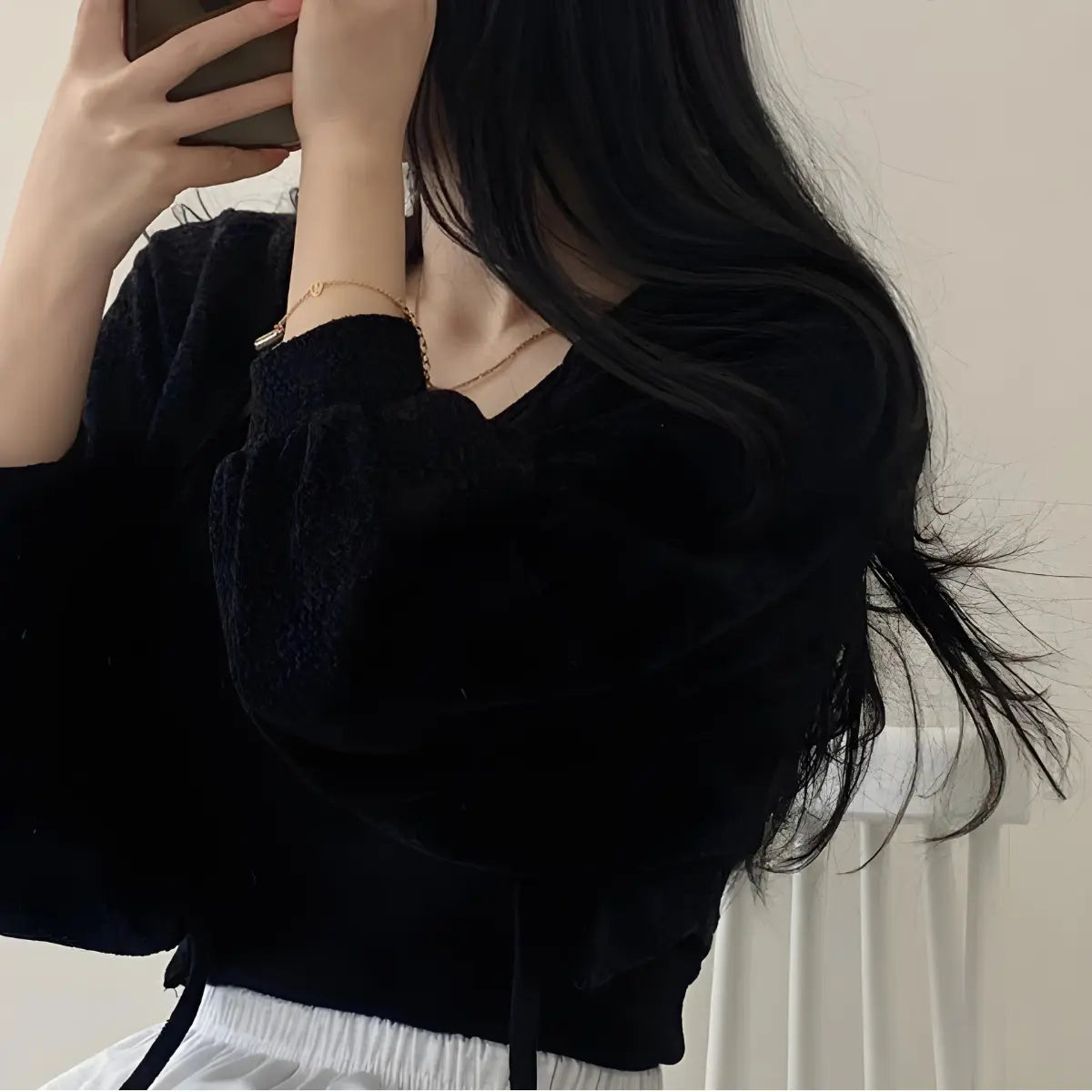 Cardigan-Feminino-Elegance-Harmonie-Noir-Absolu-3