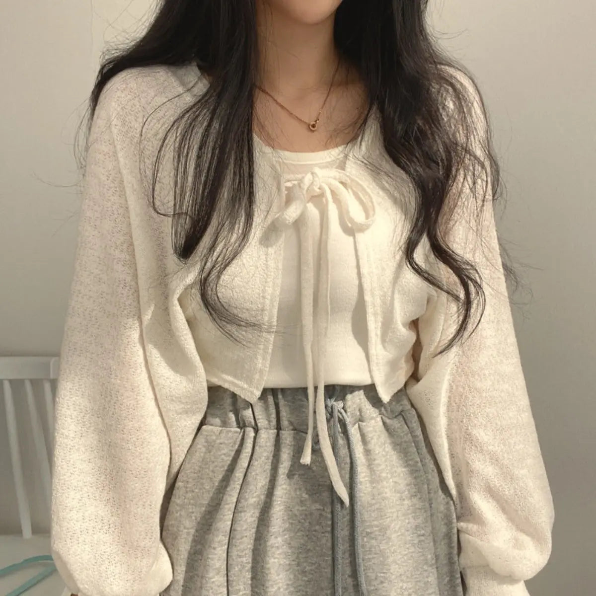 Cardigan-Feminino-Elegance-Harmonie-Perle-Lumiere