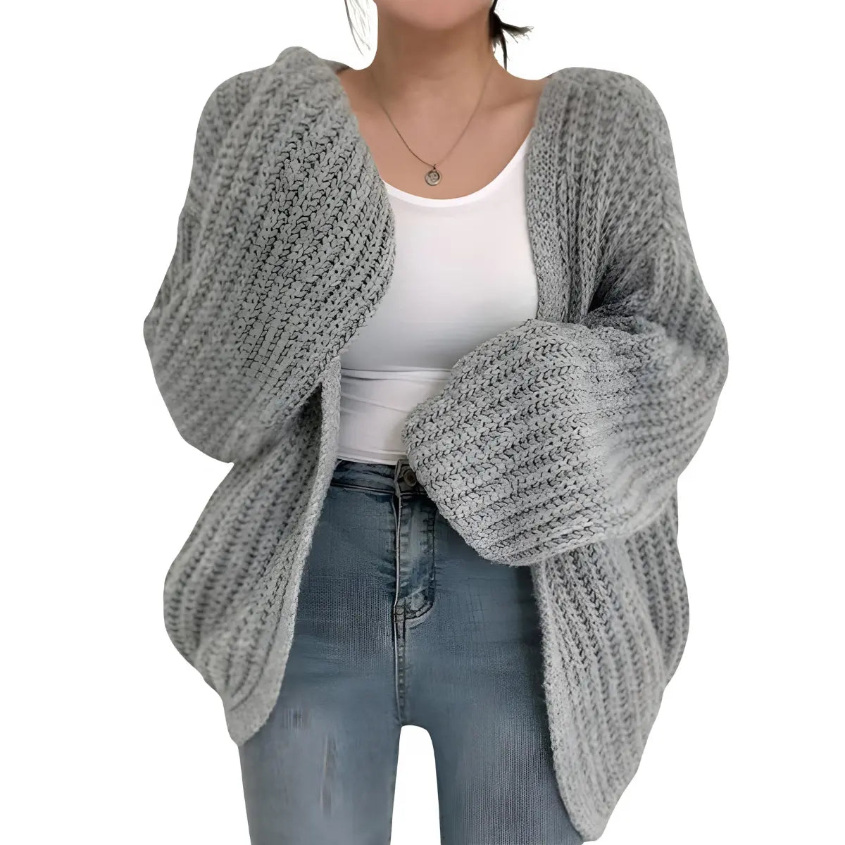 Cardigan-Feminino-Elegance-Imperiale-Platine-Cendre