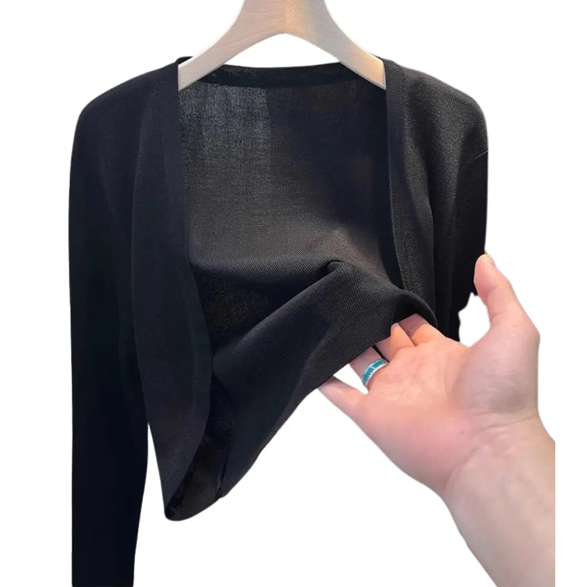 Cardigan-Feminino-Elegance-Petite-Ebane-Elegant