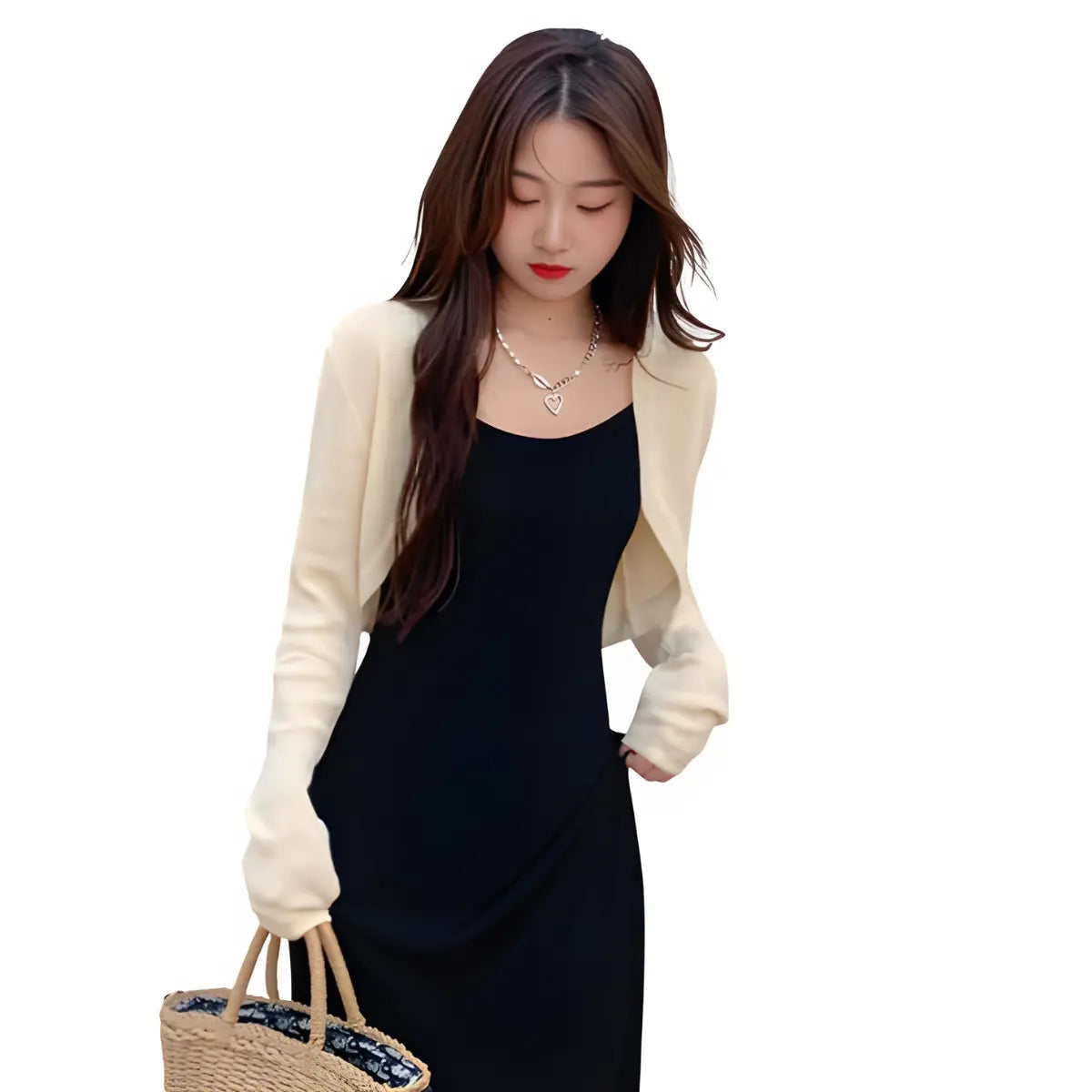 Cardigan-Feminino-Elegance-Petite-Moka-Elitaire