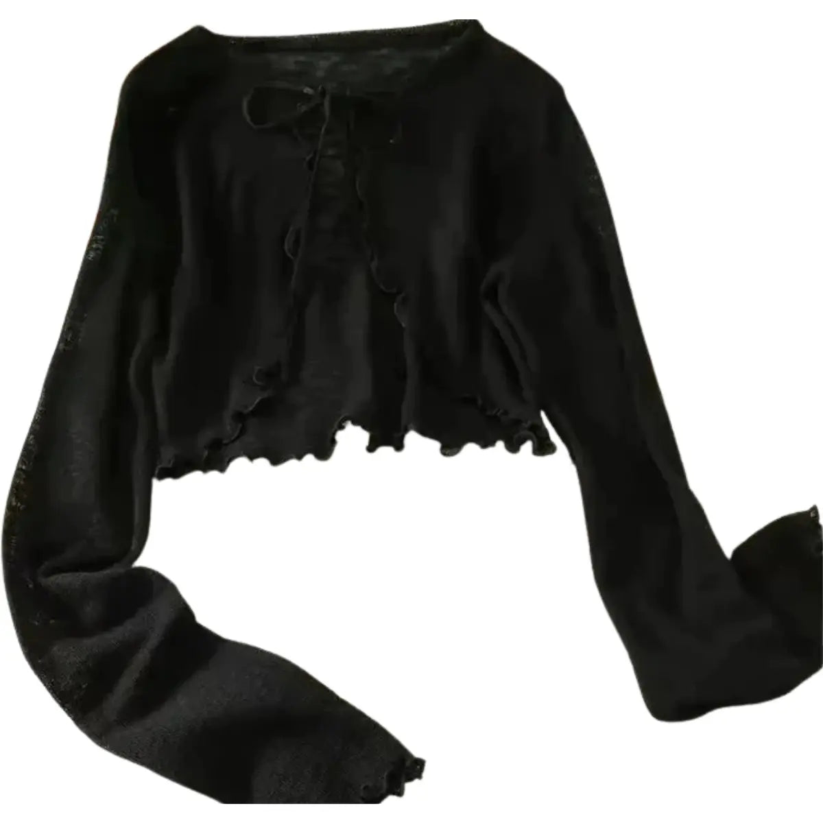 Cardigan-Feminino-Elegance-dAutomne-Noir-Intense