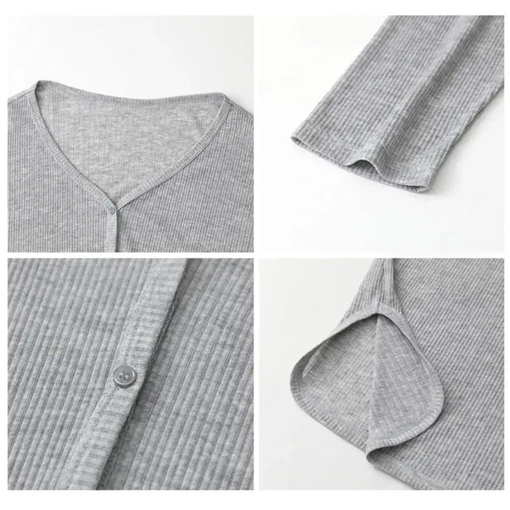 Cardigan-Feminino-Maison-Elegante-em-Tricot-Leve-Cinza-Mescla-6