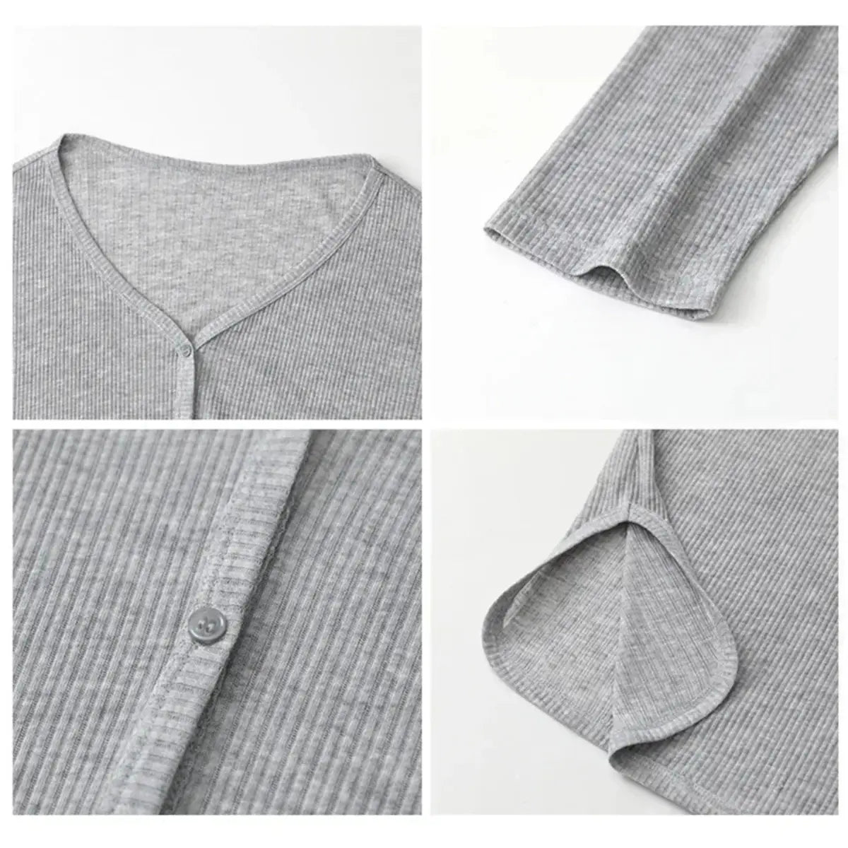 Cardigan-Feminino-Maison-Elegante-em-Tricot-Leve-Cinza-Mescla-6