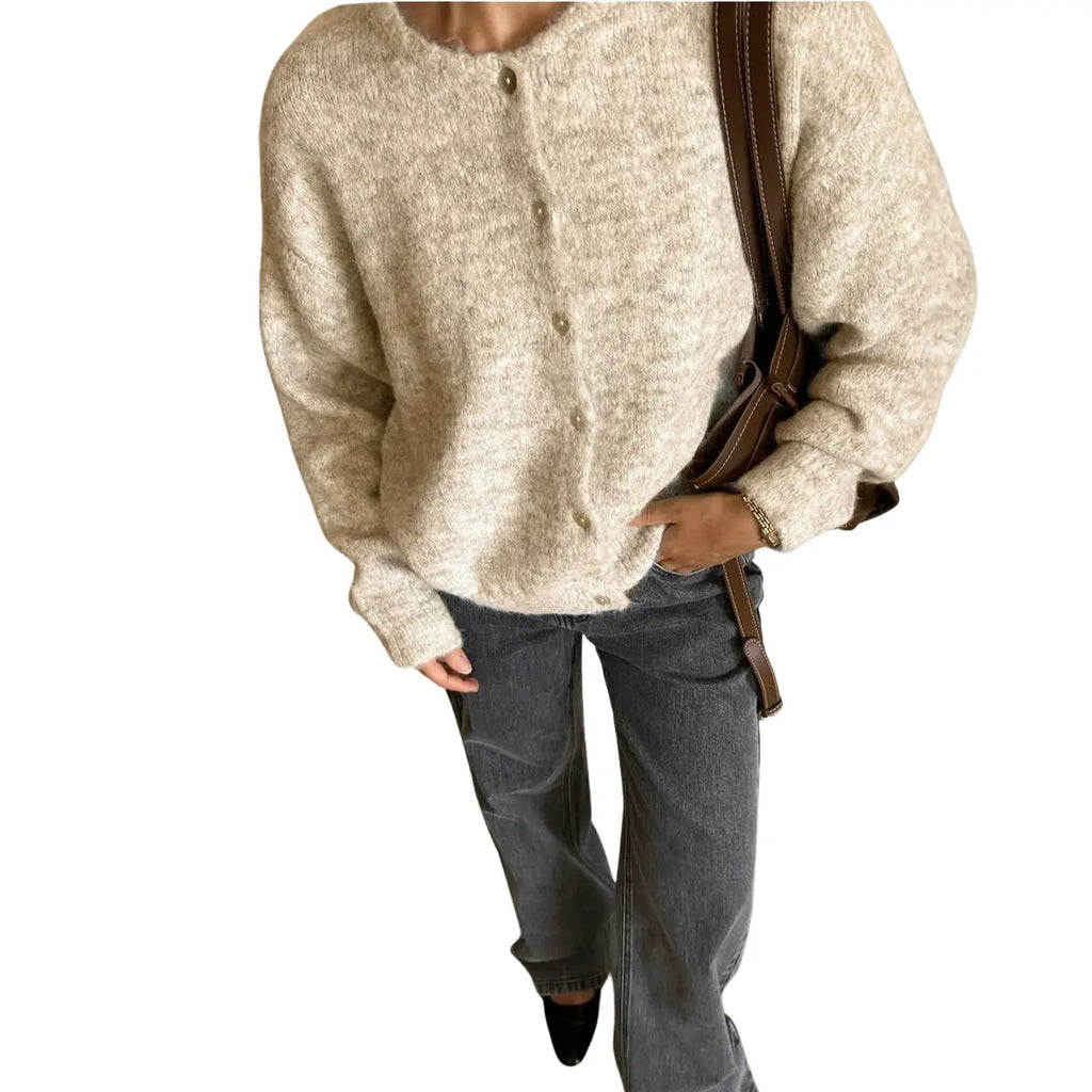 Cardigan-Feminino-Prestige-Elegant-Beige-Royale