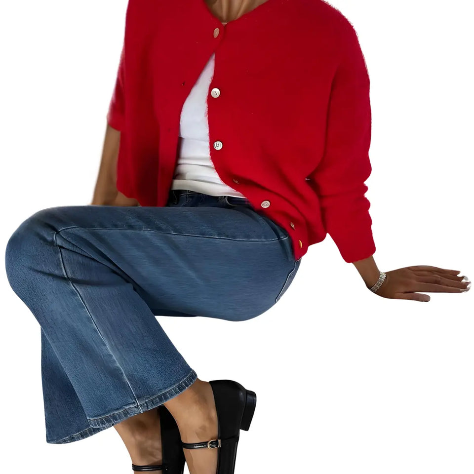 Cardigan-Feminino-Prestige-Elegant-Rouge-Elitaire