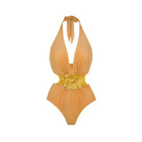 Maiô Feminino Artemis Ouro Lumière