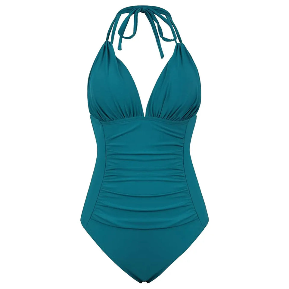 Maio-Feminino-Aurea-Swim-Vert-Emeraude-Profond