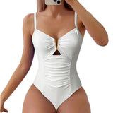 Maiô Feminino Azure Escape Blanc Perle Impériale