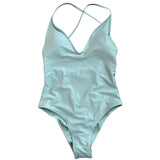 Maiô Feminino Côte d’Azur Élégance Vert Céladon