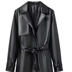 Trench-Coat-Feminino-Etoile-Elegante-Longo-Preto-2