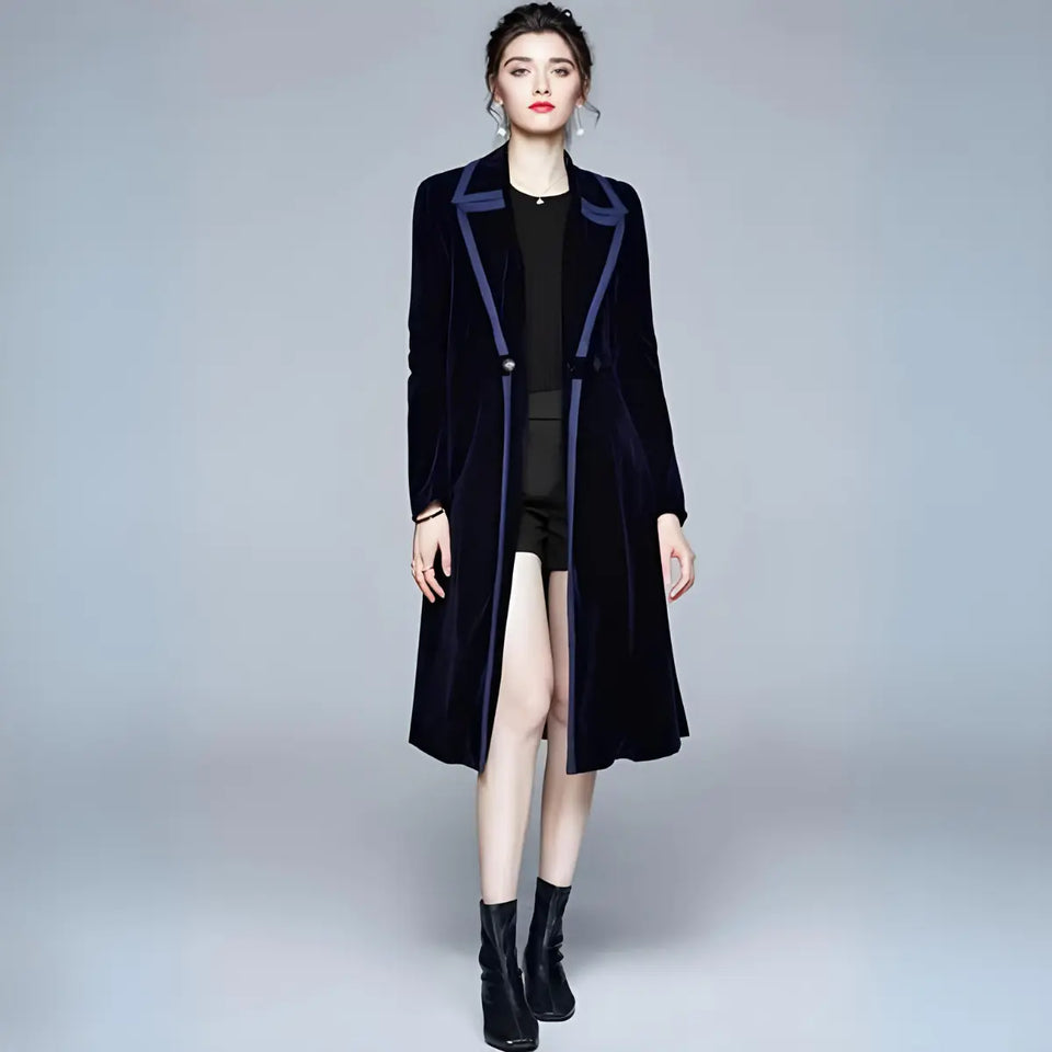 Trench-Coat-Feminino-Haute-Elegance-Azul-Midi