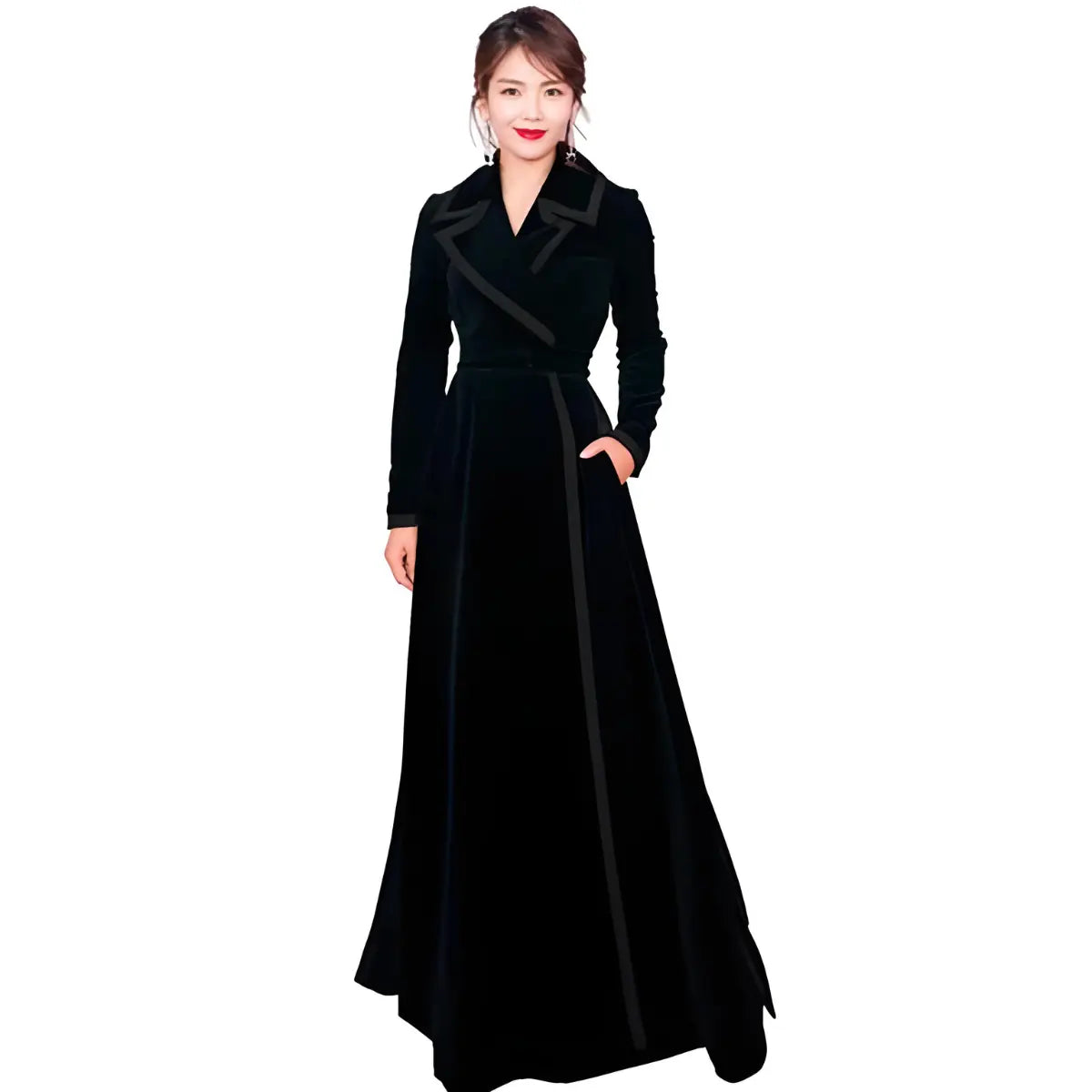 Trench-Coat-Feminino-Haute-Elegance-Preto-Maxi-2