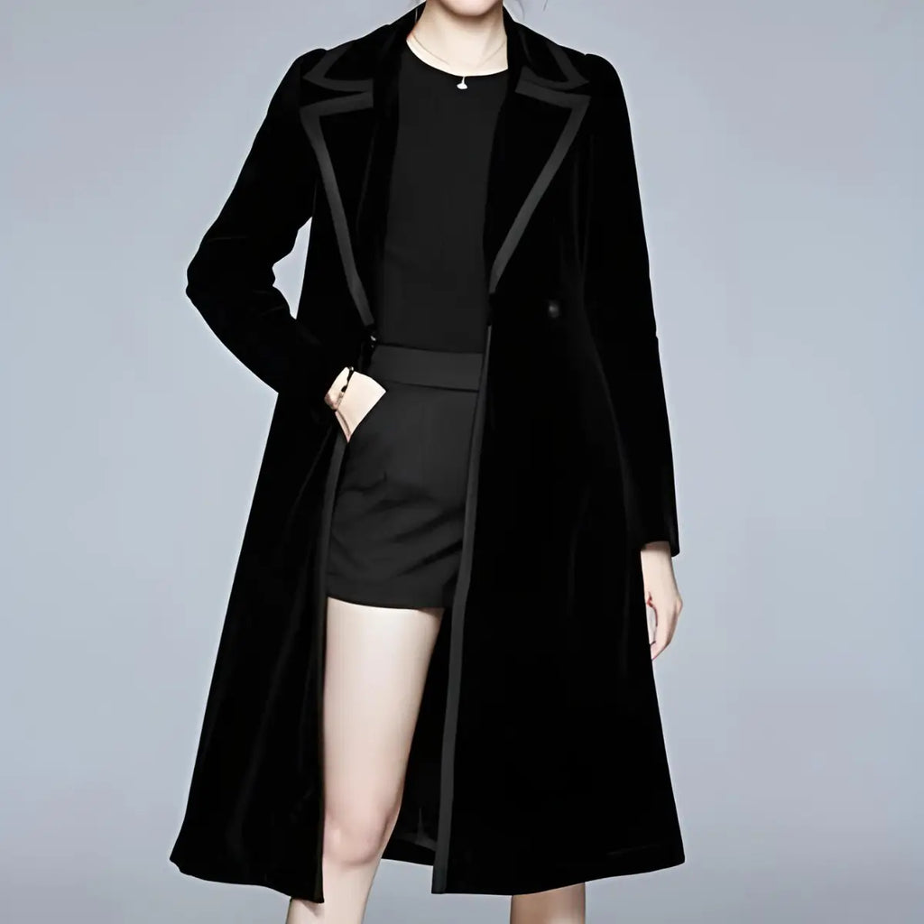 Trench-Coat-Feminino-Haute-Elegance-Preto-Midi-3