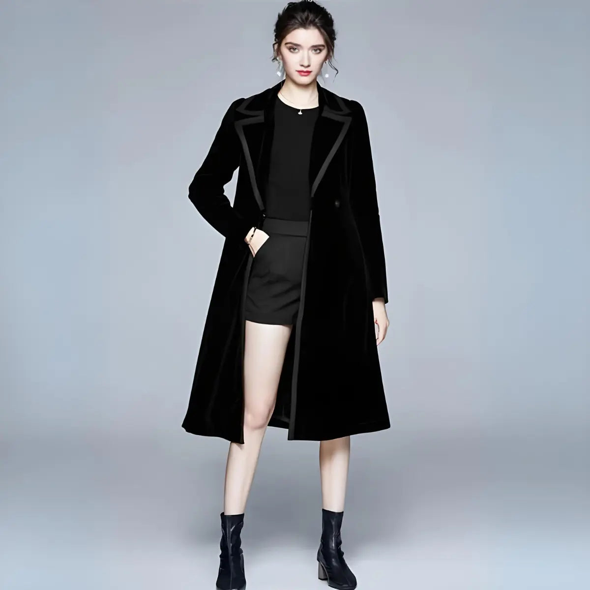 Trench-Coat-Feminino-Haute-Elegance-Preto-Midi