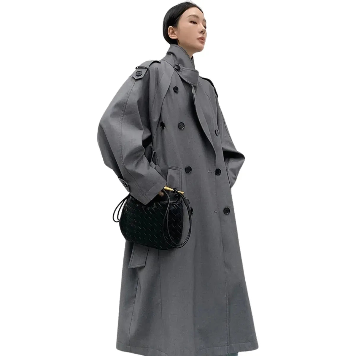 Trench-Coat-Feminino-Velluto-Cinza