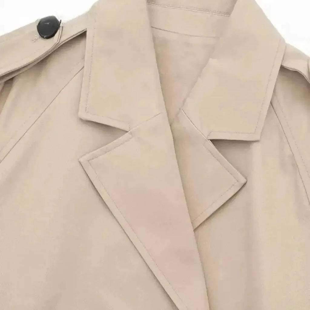 Trench-Coat-Feminino-eclat-Caqui-Cropped-com-Cinto-3