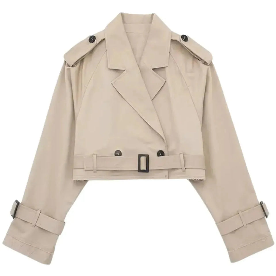 Trench-Coat-Feminino-eclat-Caqui-Cropped-com-Cinto