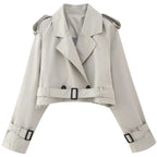 Trench-Coat-Feminino-eclat-Cinza-Cropped-com-Cinto