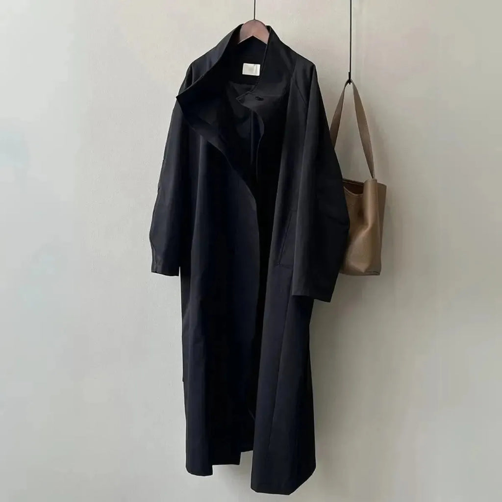 Trench-Coat-Noir-elegance-Feminino-Preto-Sofisticado-3