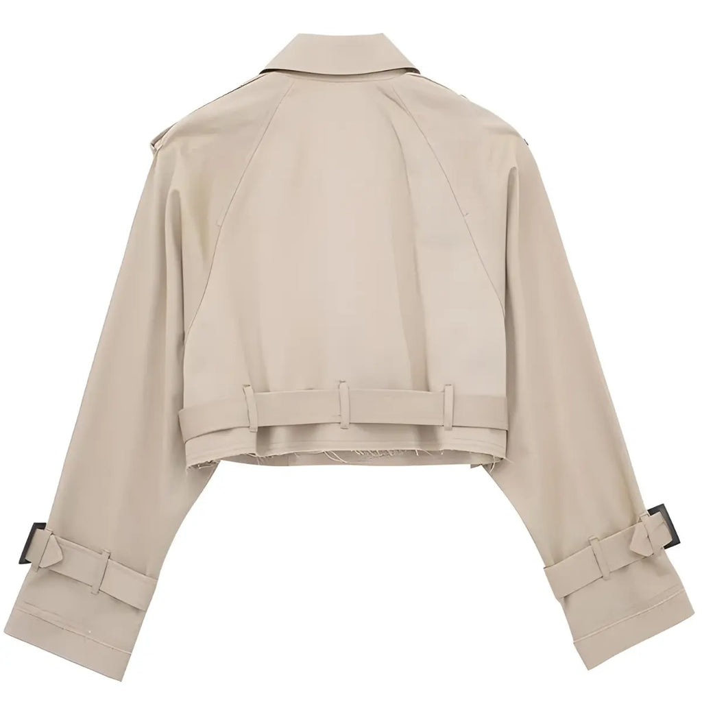 Trench-coat-Feminino-Imperial-Elegance-Curto-Caqui-3